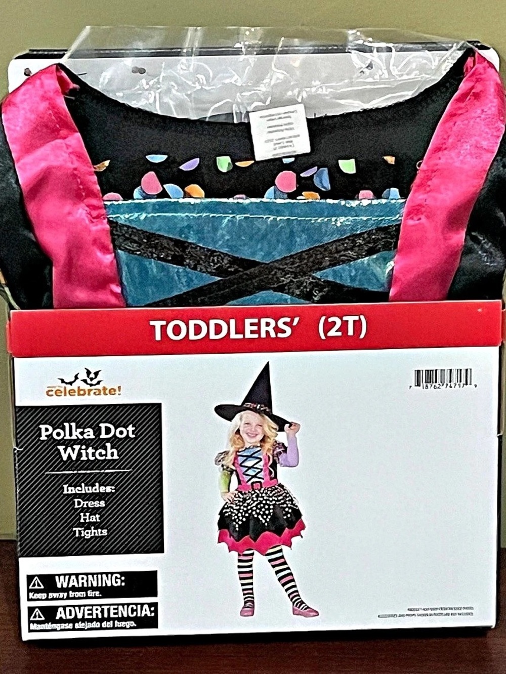 Pick 2/$15.00!
Polka Dot Witch!